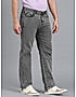 KOTTY MEN REGULAR MID RISE GREY SOLID JEANS