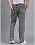 KOTTY MEN REGULAR MID RISE GREY SOLID JEANS