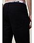 KOTTY MEN REGULAR MID RISE BLACK SOLID JEANS