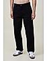 KOTTY MEN REGULAR MID RISE BLACK SOLID JEANS