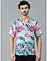 KOTTY MENS RAYON DIGITAL PRINTED MULTICOLOR SHIRT