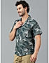 KOTTY MENS RAYON DIGITAL PRINTED MULTICOLOR SHIRT