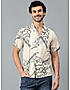 KOTTY MENS RAYON DIGITAL PRINTED MULTICOLOR SHIRT