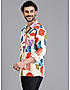 KOTTY MENS RAYON ABSTRACT PRINTED MULTICOLOR SHIRT