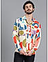 KOTTY MENS RAYON ABSTRACT PRINTED MULTICOLOR SHIRT