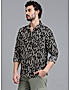 KOTTY MENS RAYON ANIMAL PRINTED MULTICOLOR SHIRT