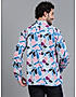 KOTTY MENS RAYON GEOMETRIC PRINTED MULTICOLOR SHIRT