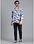 KOTTY MENS RAYON GEOMETRIC PRINTED MULTICOLOR SHIRT