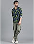 KOTTY MENS RAYON FLORAL PRINTED MULTICOLOR SHIRT