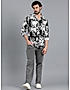 KOTTY MENS RAYON FLORAL PRINTED MULTICOLOR SHIRT