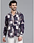 KOTTY MENS RAYON POLKA PRINTED MULTICOLOR SHIRT