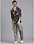 KOTTY MENS RAYON FLORAL PRINTED MULTICOLOR SHIRT