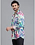 KOTTY MENS RAYON FLORAL PRINTED MULTICOLOR SHIRT