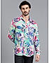 KOTTY MENS RAYON FLORAL PRINTED MULTICOLOR SHIRT