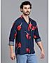 KOTTY MENS RAYON FLORAL PRINTED MULTICOLOR SHIRT