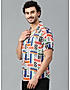 KOTTY MENS RAYON DIGITAL PRINTED MULTICOLOR SHIRT