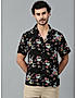 KOTTY MENS RAYON FLORAL PRINTED MULTICOLOR SHIRT