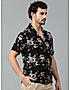 KOTTY MENS RAYON FLORAL PRINTED MULTICOLOR SHIRT