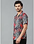 KOTTY MENS RAYON PAISLEY PRINTED MULTICOLOR SHIRT