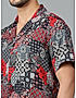 KOTTY MENS RAYON PAISLEY PRINTED MULTICOLOR SHIRT