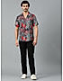 KOTTY MENS RAYON PAISLEY PRINTED MULTICOLOR SHIRT