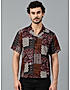 KOTTY MENS RAYON PAISLEY PRINTED MULTICOLOR SHIRT