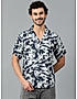 KOTTY MENS RAYON DIGITAL PRINTED MULTICOLOR SHIRT