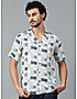 KOTTY MENS RAYON DIGITAL PRINTED MULTICOLOR SHIRT