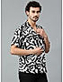 KOTTY MENS RAYON ABSTRACT PRINTED MULTICOLOR SHIRT