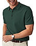 KOTTY MEN REGULAR FIT SOLID HIGH NECK GREEN T-SHIRTS