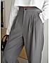 KOTTY WOMENS VISCOSE RAYON GREY STRAIGHT FIT CASUAL PANT