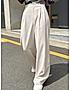 KOTTY WOMENS VISCOSE RAYON WHITE STRAIGHT FIT CASUAL PANT