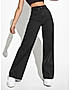 KOTTY WOMENS CASUAL STRAIGHT FIT BLACK JEANS