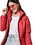 KOTTY Women Nylon Tomato Red Solid Puffer Jacket