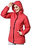 KOTTY Women Nylon Tomato Red Solid Puffer Jacket