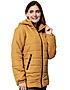 KOTTY Women Nylon Mustard Yellow Solid Puffer Jacket