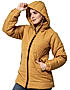 KOTTY Women Nylon Mustard Yellow Solid Puffer Jacket