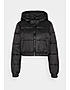 KOTTY Women Full Sleeve Solid Hooded Puffer Jacket