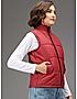 KOTTY Maroon Nylon Solid Women Pufferjacket