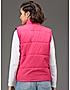 KOTTY Pink Nylon Solid Women Pufferjacket