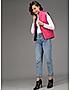 KOTTY Pink Nylon Solid Women Pufferjacket