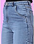 KOTTY Womens Straight Fit High-Rise Low Distress Light Fade Stretchable Jeans