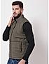 KOTTY Mens Solid Nylon Puffer Jacket