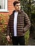 KOTTY Mens Solid Regular Puffer Jacket