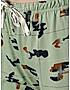 KOTTY Green Cotton Blend Printed Sleepwear Women Pyjama