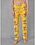 KOTTY Yellow Cotton Printed Women Pyjama