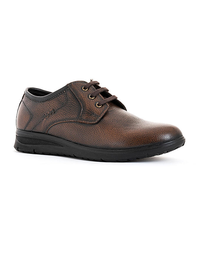 British Walkers Brown Leather Formal Derby Shoe for Men (7110044)