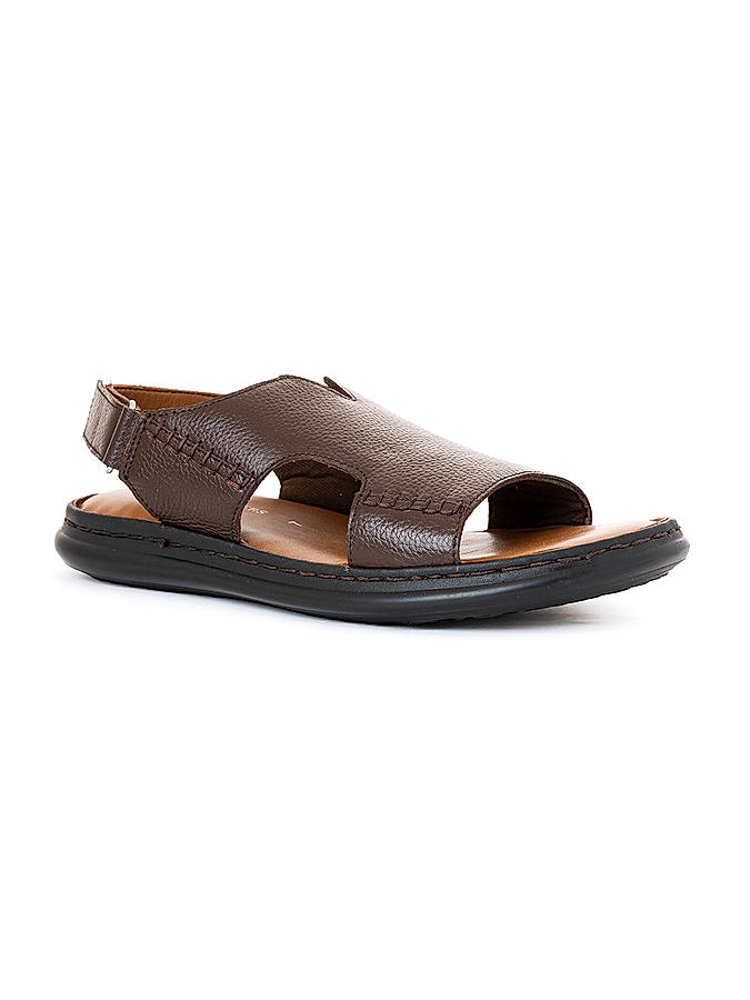 British Walkers Brown Leather Casual Sandal for Men (5053134)