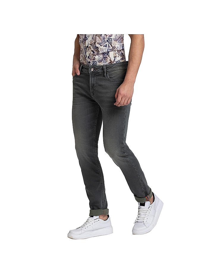 Buy Grey Solid Slim Fit Jeans For Men Online at Killer Jeans 526822