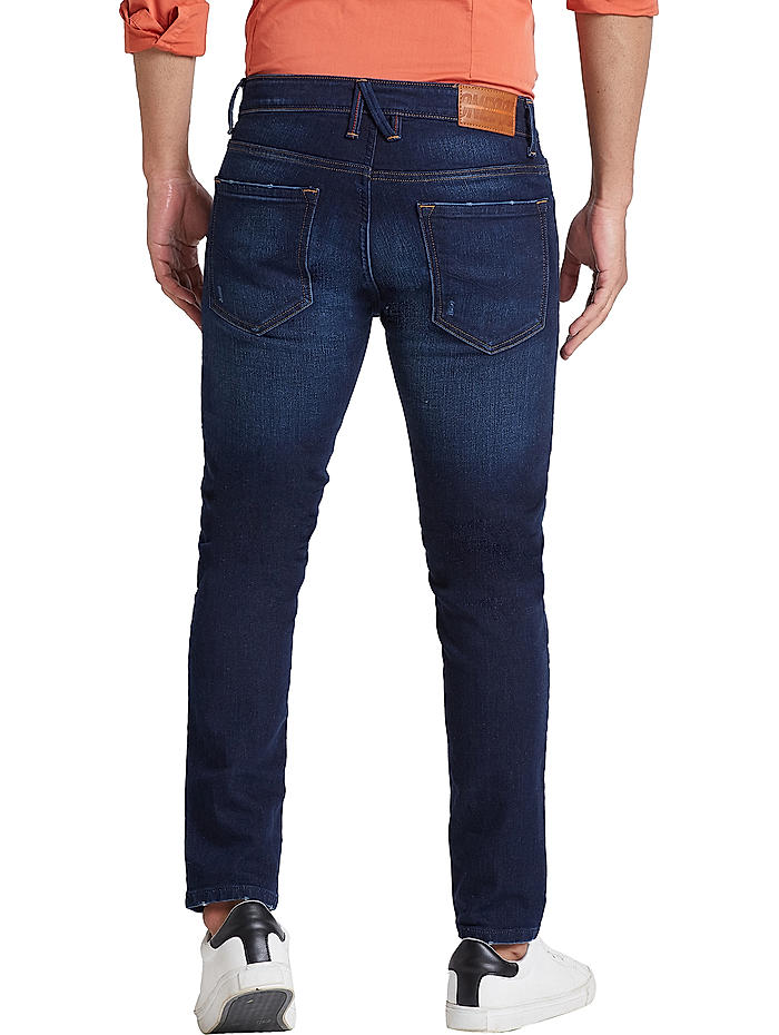Buy Blue Solid Ankle Fit Jeans For Men Online at Killer Jeans 526841
